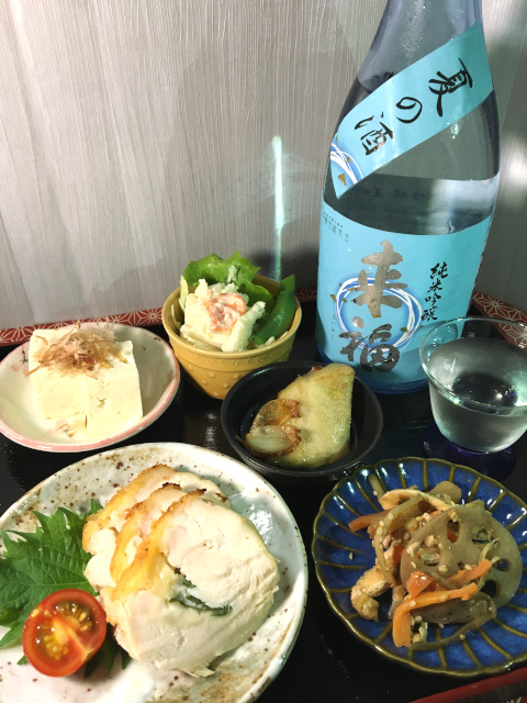 来福　純米吟醸　夏の酒