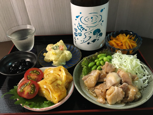 栗林酒造店　春霞　わき水ラベル