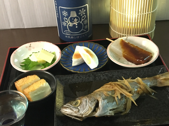 楽風舞しぼりたて とんぼの越冬卵と雪だるまラベル 泉橋酒造　神奈川県